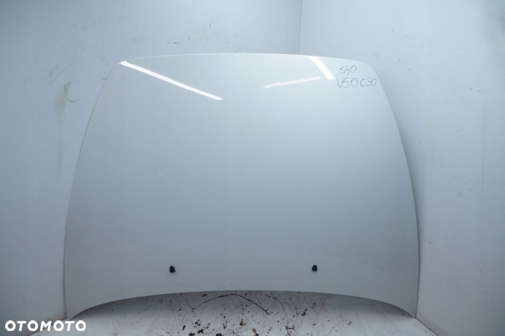 volvo c30 s40 v50 maska przód przednia pokrywa silnika 614-46 kompletna - 1