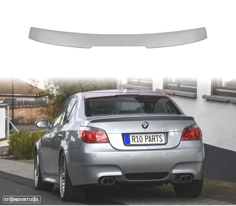 AILERON SPOILER TRASEIRO SUPERIOR BMW E60 SEDAN 03-10 LOOK ACS - 1