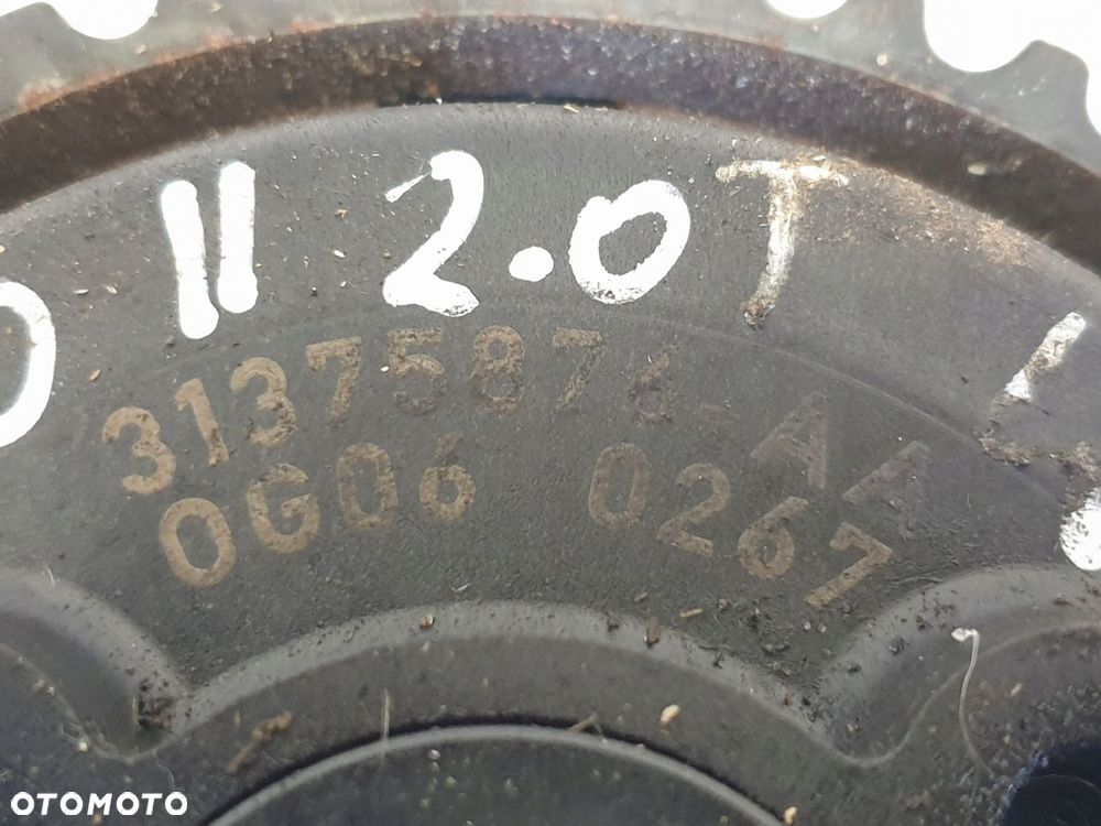 Volvo S60 II 2.0 T TURBO KOŁO ROZRZĄDU WARIATOR WYDECHOWY 31375876-AA - 6