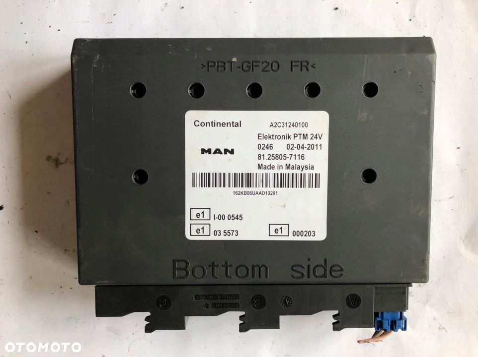 STEROWNIK KOMPUTER PTM MAN TGX 81.25805-7116 - 1