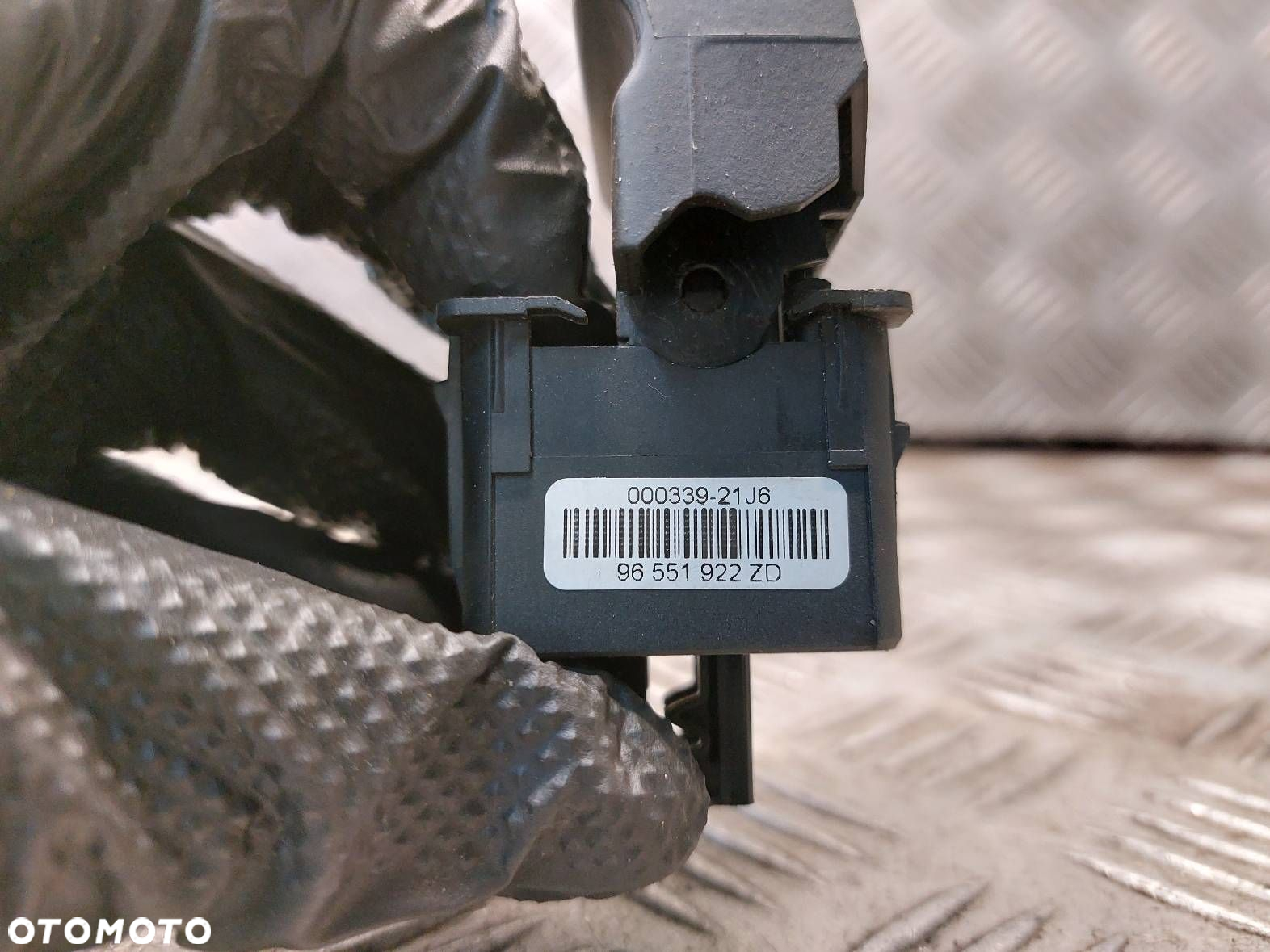 RĄCZKA DŹWIGNIA HAMULCA RĘCZNEGO CITROEN C4 PICASSO I 96551922ZD - 2
