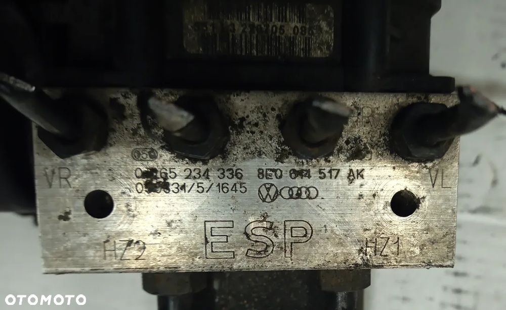 Audi A4 B6 B7 pompa sterownik ABS 8E0617517 AK 8E0910517 H D B 8E0614517AT - 6