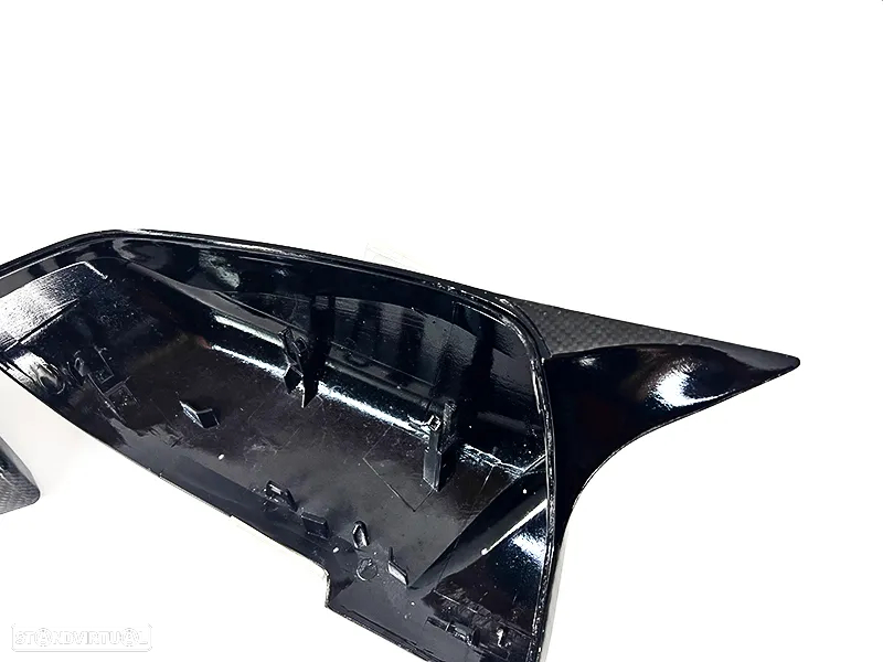 PROMOÇÃO Capas Retrovisor Preto Piano ou Carbono BMW séries 1 2 3 e 4 - 9