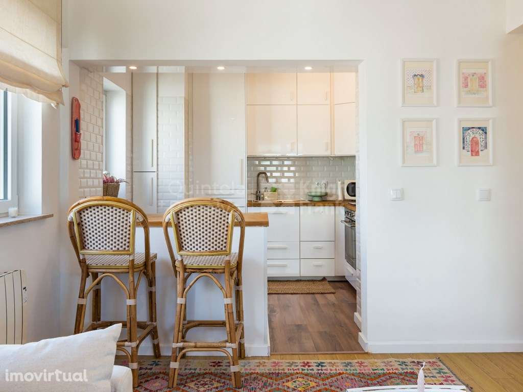 Apartamento T2+1 com estacionamento para arrendar em Belém - Grande imagem: 5/25