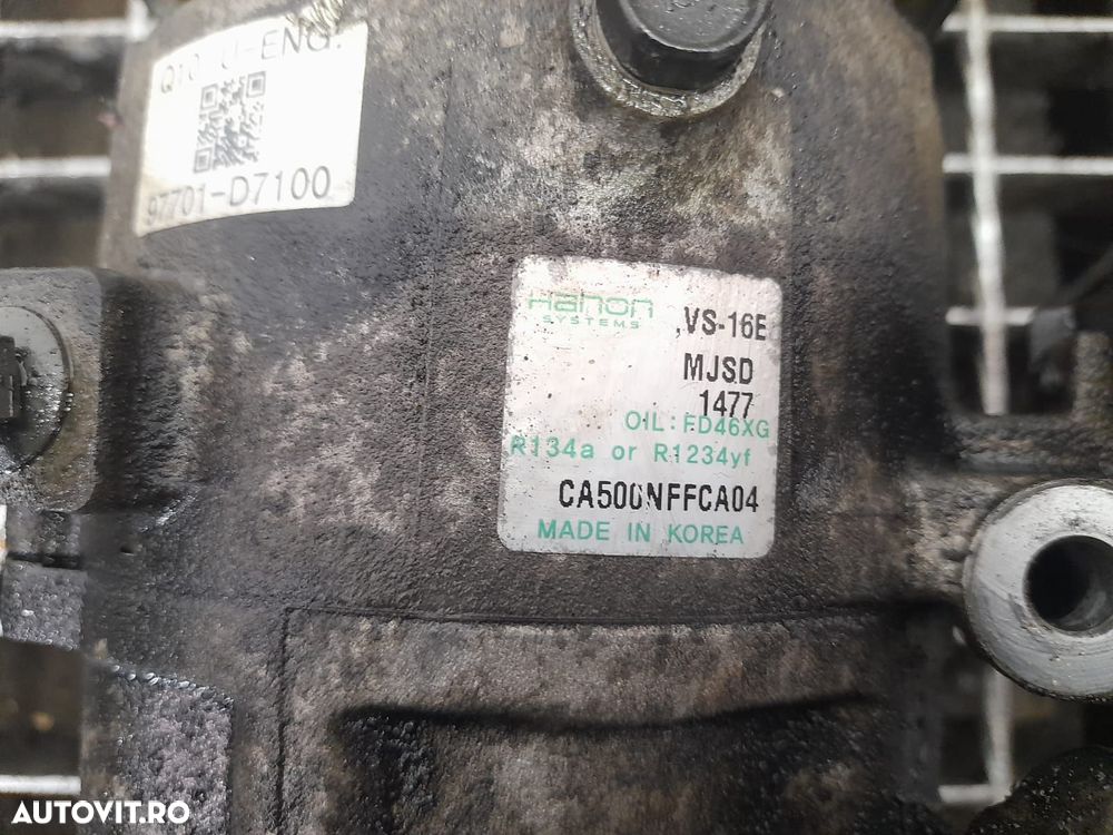 Compresor clima AC CA500NFFCA04 1.7 crdi D4FD Kia Sportage 4 [2016 - - 2