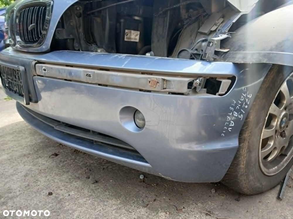 BMW E46 Lift Zderzak przedni kod lakieru Stahlblau Metallic - 3