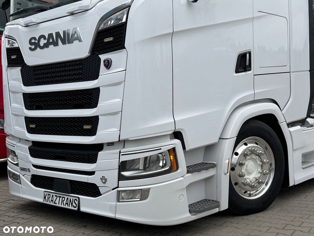 Scania 580S scania z Niemiec v8 mega low deck idealny stan 2021 pełna opcja bez egr - 16