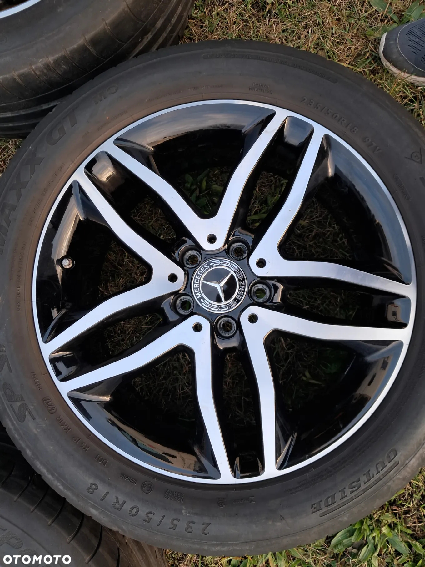 Fekgi aluminiowe Mercedes GLA B klasa a klasa Vito 447 7Jx18" et46 czujniki tpms - 4