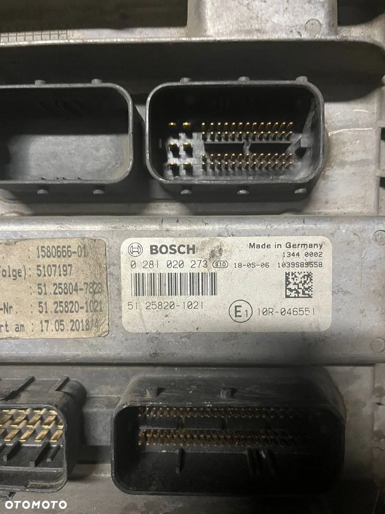 Sterownik silnika EDC demontaż stan nieznany MAN TGX TGL TGM BOSCH 0281020273 - 3