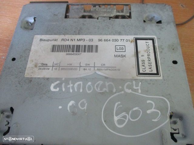 Radios 966640307701 CITROEN C4 2009 - 7