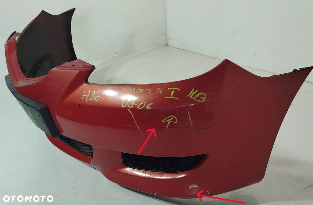 zderzak przedni przód MAZDA 3 BK 03-06 HB - 2