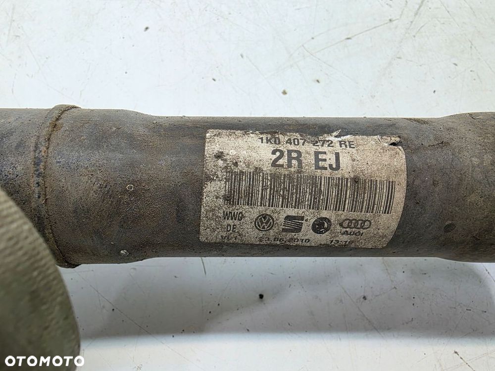 PÓŁOŚ PRAWA DŁUGA AUDI VOLKSWAGEN SEAT SKODA 1K0407272RE 2R EJ ORYGINAŁ ! - 4