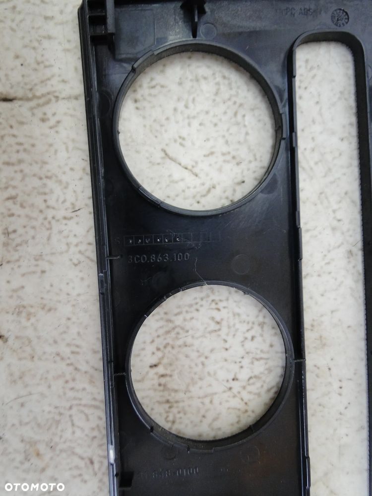 VW PASSAT B6 SCHOWEK DESKI KONSOLI SZUFLADA POPIELNICZKA OSŁONA RADIA PANELU NAWIEWU DEKOR EUROPA - 15