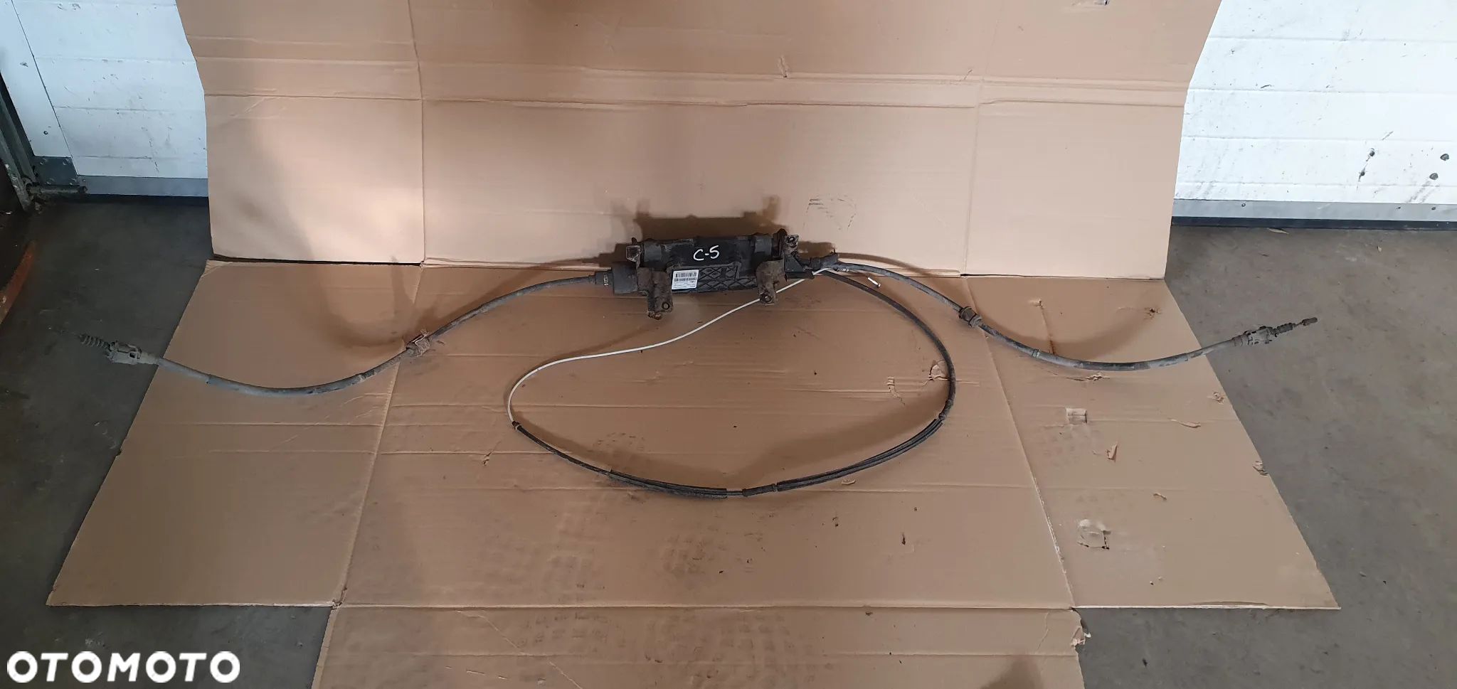 Mechanizm hamulca ręcznego elektryczny Citroen C5 III 9687473180 - 1