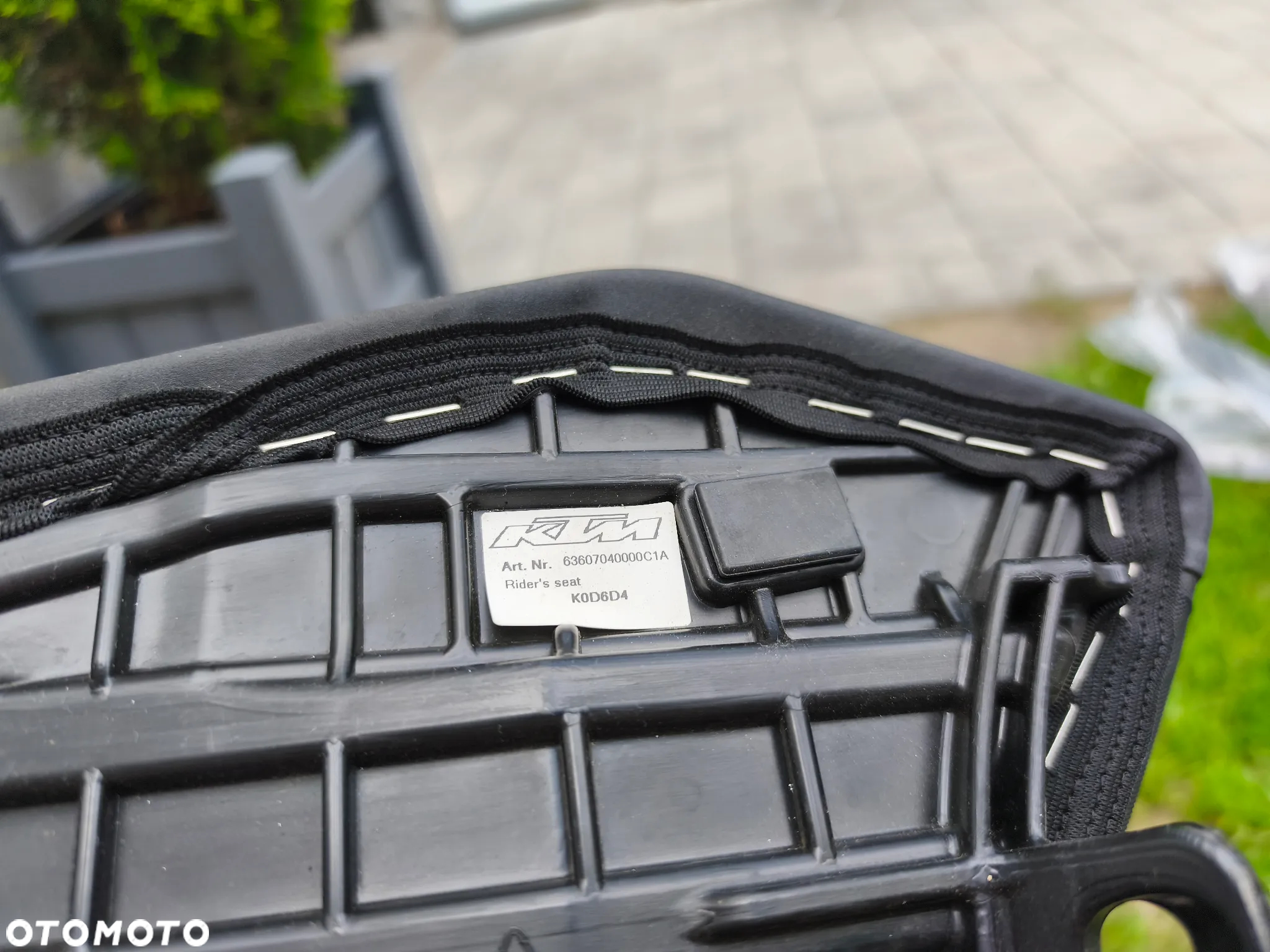 Siedzenie kierowcy, fotel, kanapa przód KTM 790 Duke - 24