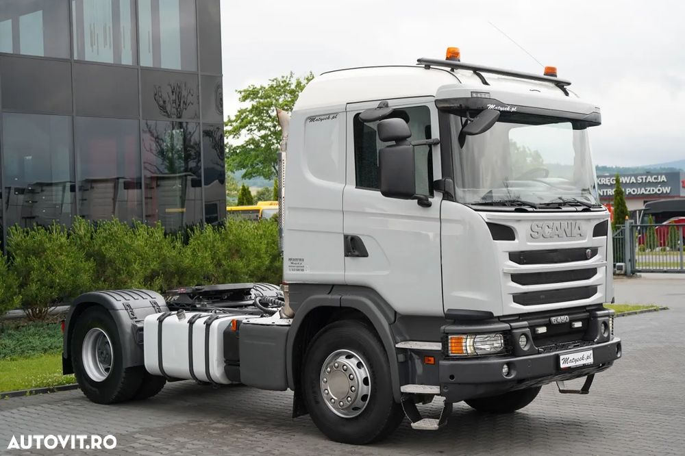 Scania G 450 / RETARDER / HIDRAULICĂ / CABINĂ JOSĂ / EURO 6 - 5