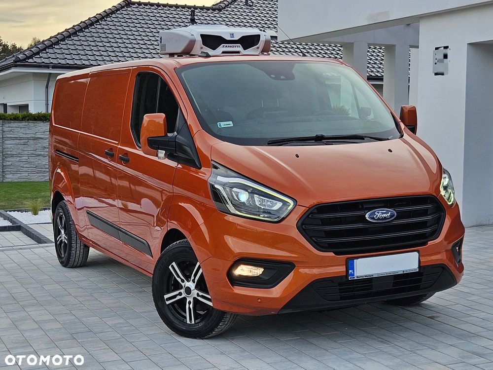 Ford Transit Custom Chłodnia ZANOTTI L2H1 Long  AUTOMAT Full Opcja Bi-Xenony 57tyś km SalonPL FV23% - 2