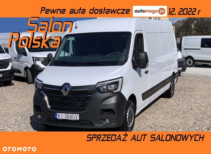 Renault MASTER MAXI VAN L3H2 MOCNY SILNIK 2.3DCI Bez-BiTurbo! Rozrząd na ŁAŃCUCHU, Pełna zabudowa paki, Zawiasy drzwi tył 270' DMC3.5t Duża ładowność 1301Kg, Homologacja VAT-1, Parktroniki, Minibar, Stolik EasyLife, Lustro WideView, Oświetlenie LED, Tempomat, Halogeny, Pakiet Chrom Design, Grafitowe wnętrze, SERWIS ASO! - 2