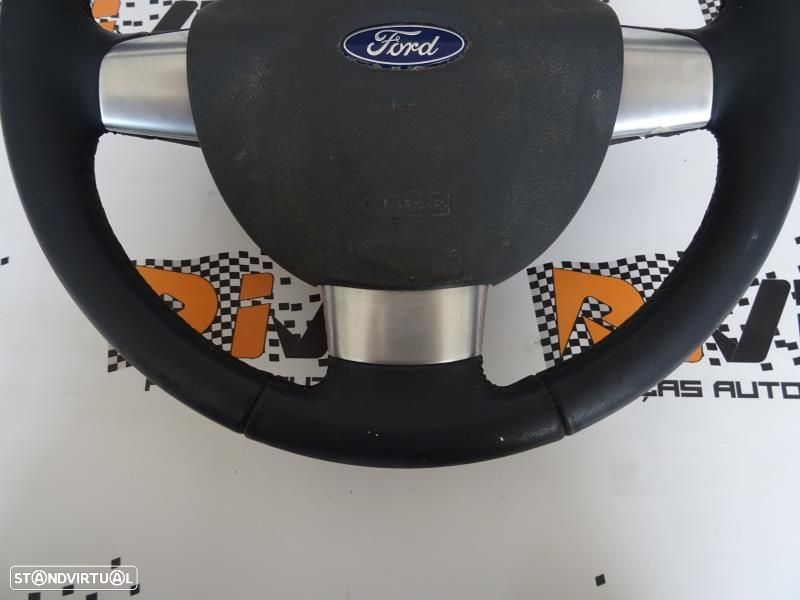 Volante Ford Focus Ii (Da_, Hcp, Dp)  Volante De 3 Braços Em Pele Ford - 2