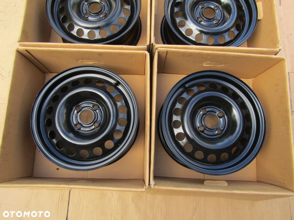 4x JAK NOWE Felgi 15 Opel Astra G H Corsa C D Meriva A Combo C Fiat Grande Punto Evo - 9