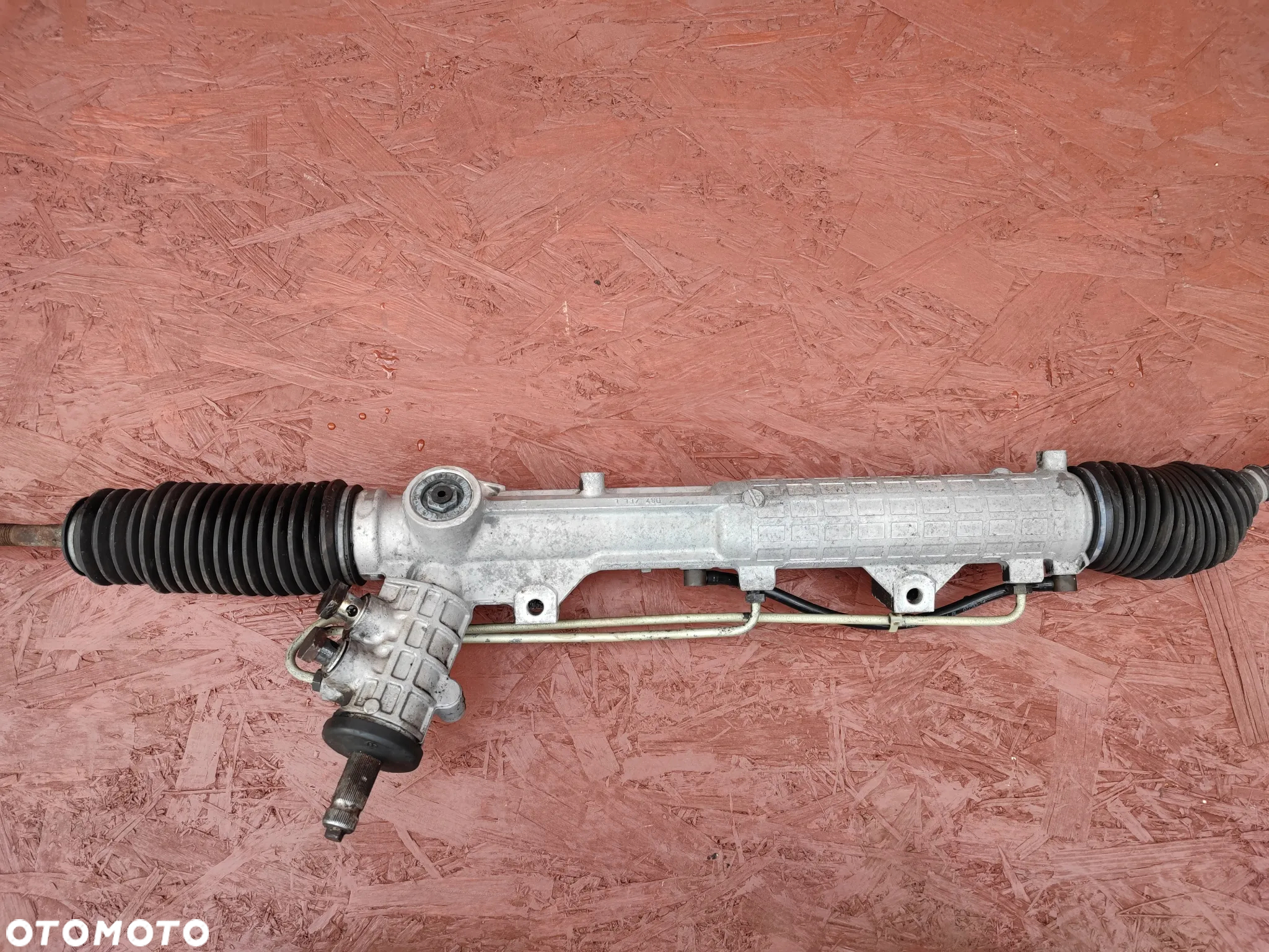 BMW E46 / E36 ORYGINALNA MAGLOWNICA EUROPA ZF  PRZEKŁADNIA KIEROWNICZA ) SPRAWNA W 100% SREBRNA TABLICZKA NR.  6 755 065 OEM - 10