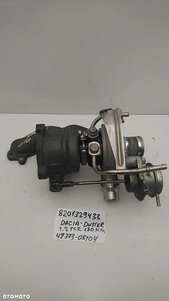 TURBOSPRĘŻARKA RENAULT MEGANE III IV 3 4  GRAND SCENIC IIIDACIA DUSTER1.2 TCE | H5F - 6