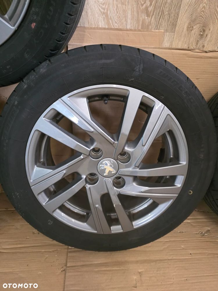 Peugeot 208 II Koła Felgi Alu 195/55R16 Oryginalne komplet 9825165280 - 4