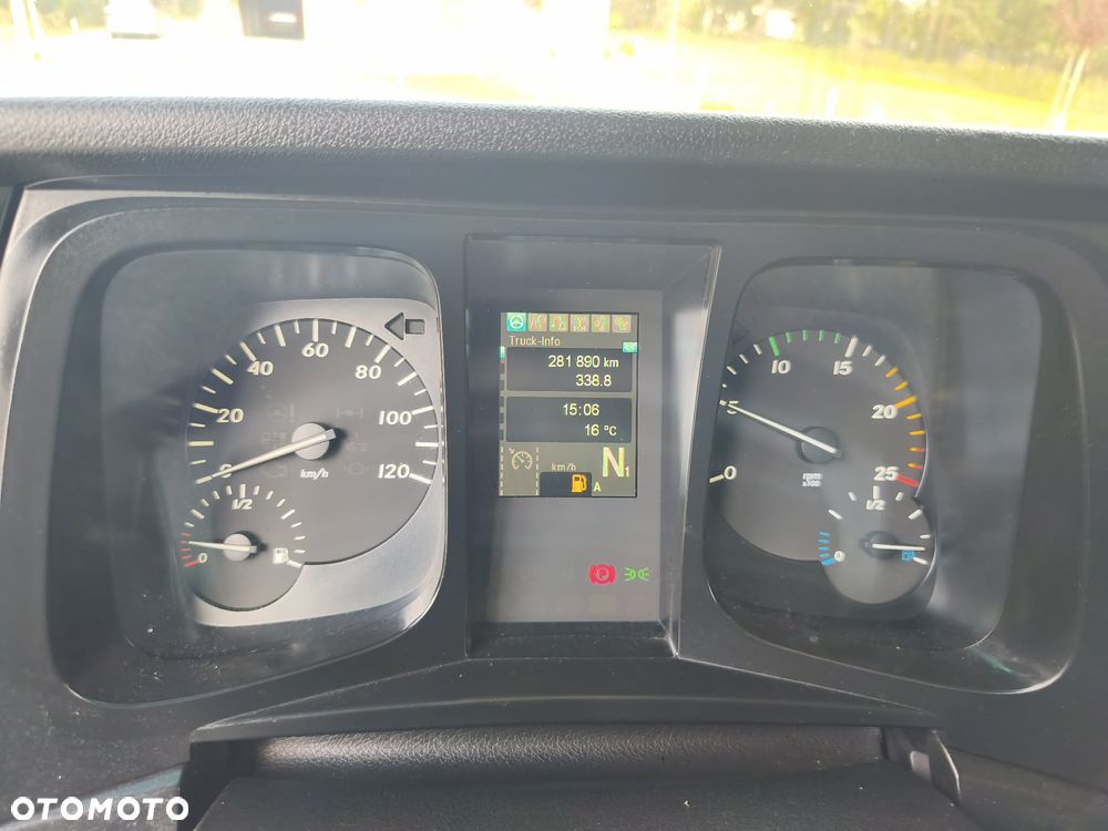Mercedes-Benz 1843 Antos 2015 hydraulika waga 6378 kg Mały przebieg ASO Polska kabina krótka dzienna standard - 5