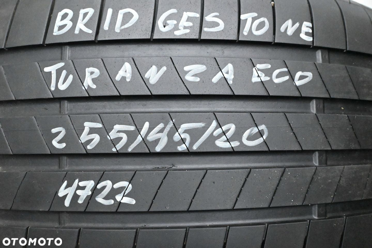 Opona Bridgestone Turanza T001 Eco 255/45R20 101 T rant ochronny - 5