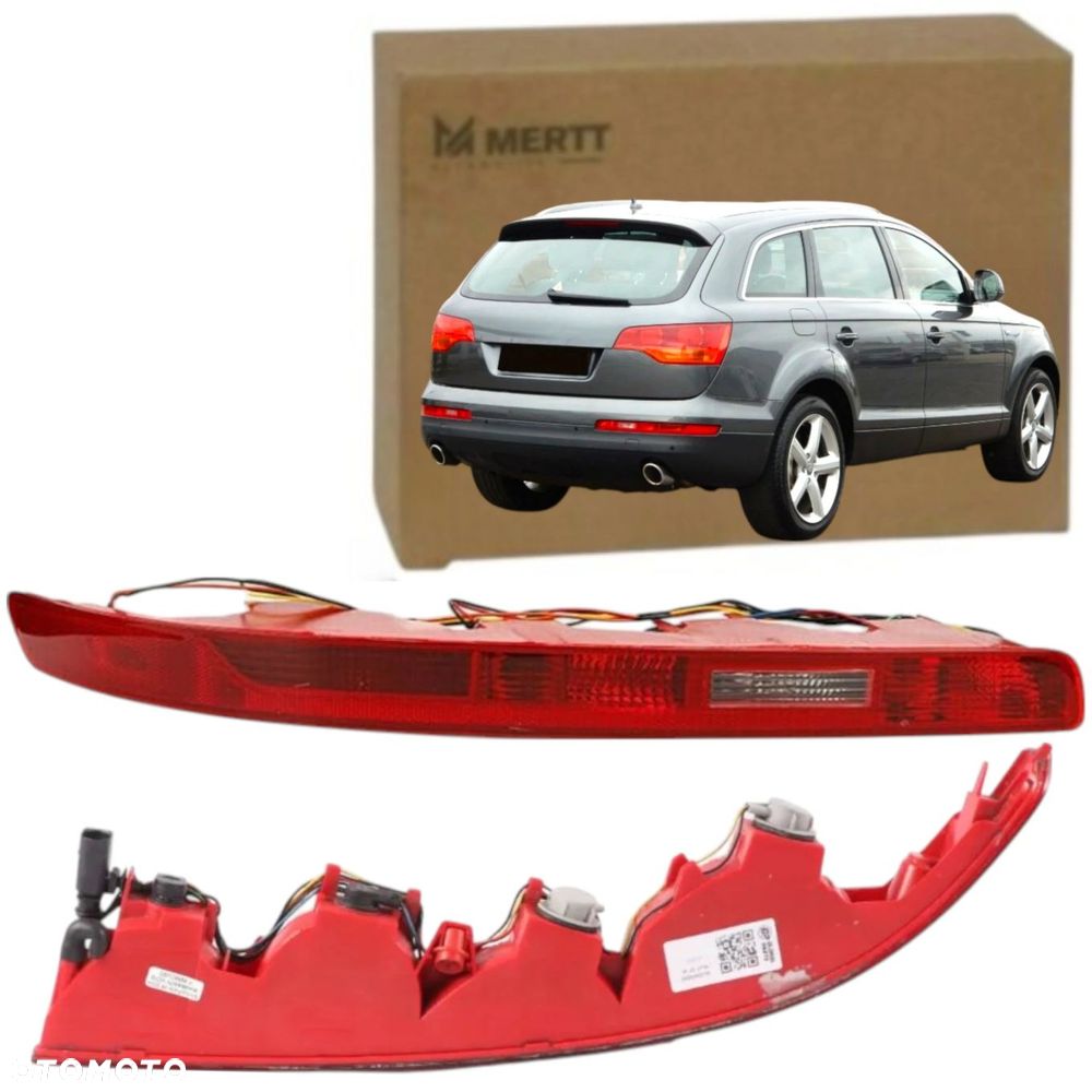 AUDI Q7 4L 2005-2015 LAMPA TYLNA LEWA TYŁ ZDERZAKA TYLNEGO PRZECIWMGIELNA - 2