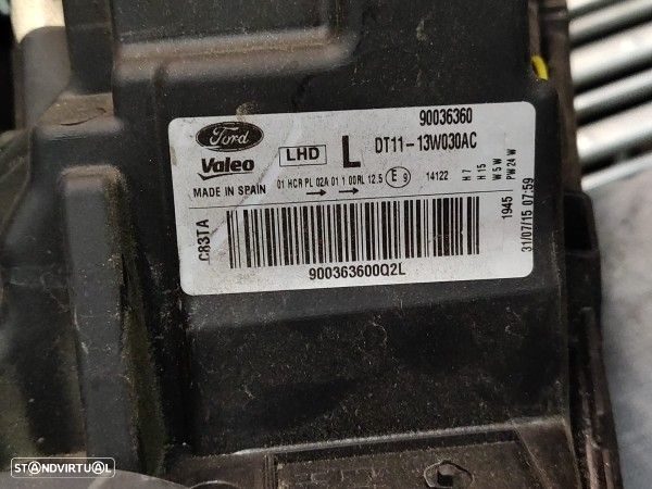 Farol Frente Esquerdo / Otica Esquerda Ford Transit Connect Combi  Dt1 - 10