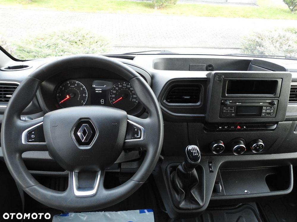 Renault MASTER PLANDEKA 10 PALET WEBASTO TEMPOMAT KLIMATYZACJA LEDY PNEUMATYKA  165KM - 32