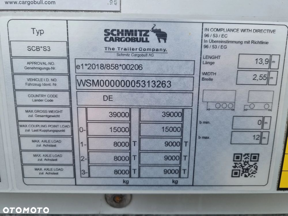 Schmitz Cargobull SCB*S3B - 21