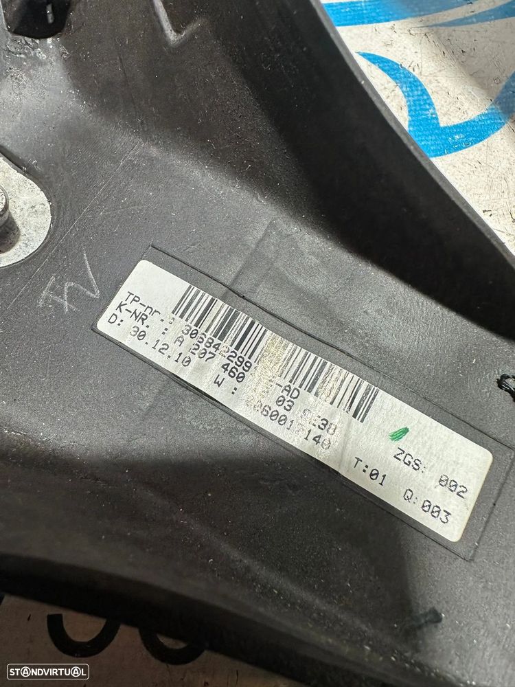 .Volante Airbag Pele Perfurada Comandos Multifunções Patilhas Flat Bottom AMG Mercedes-Benz Classe E W212 C207 Classe C W204 - 6