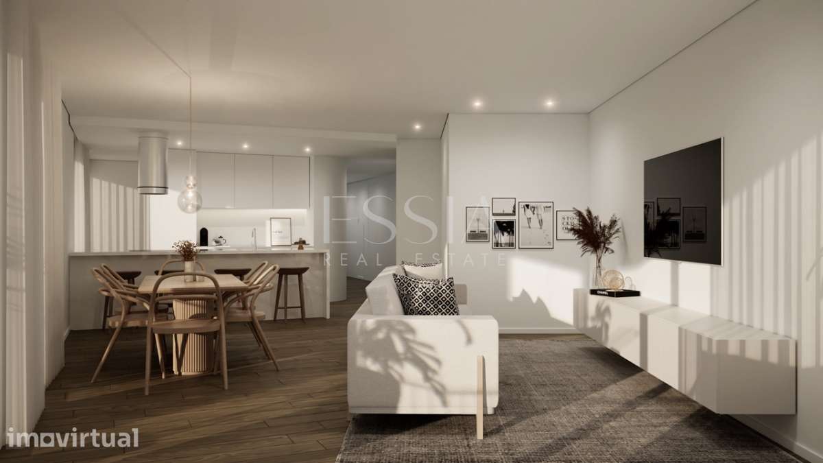 Apartamento T3 com terraço próximo ao Colégio Efanor à Senhora da Hora - Grande imagem: 3/20