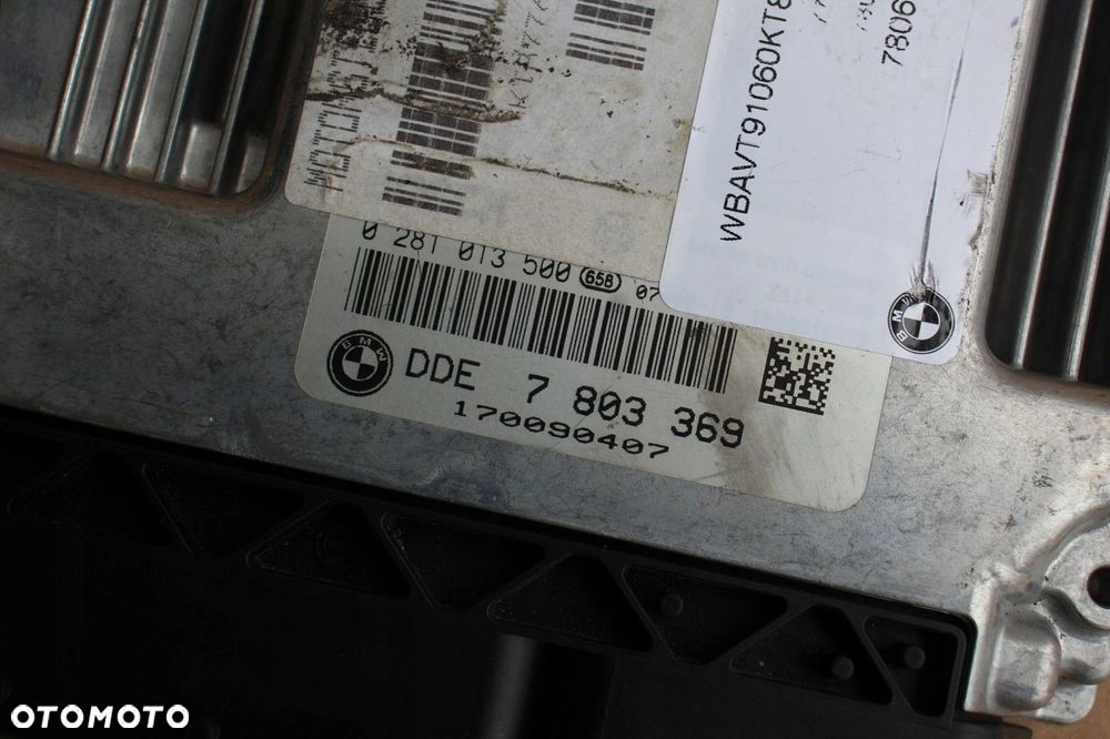 Komputer sterownik silnika BMW 3.0D 231KM M57N2 e9x e6x 7803369 - 2