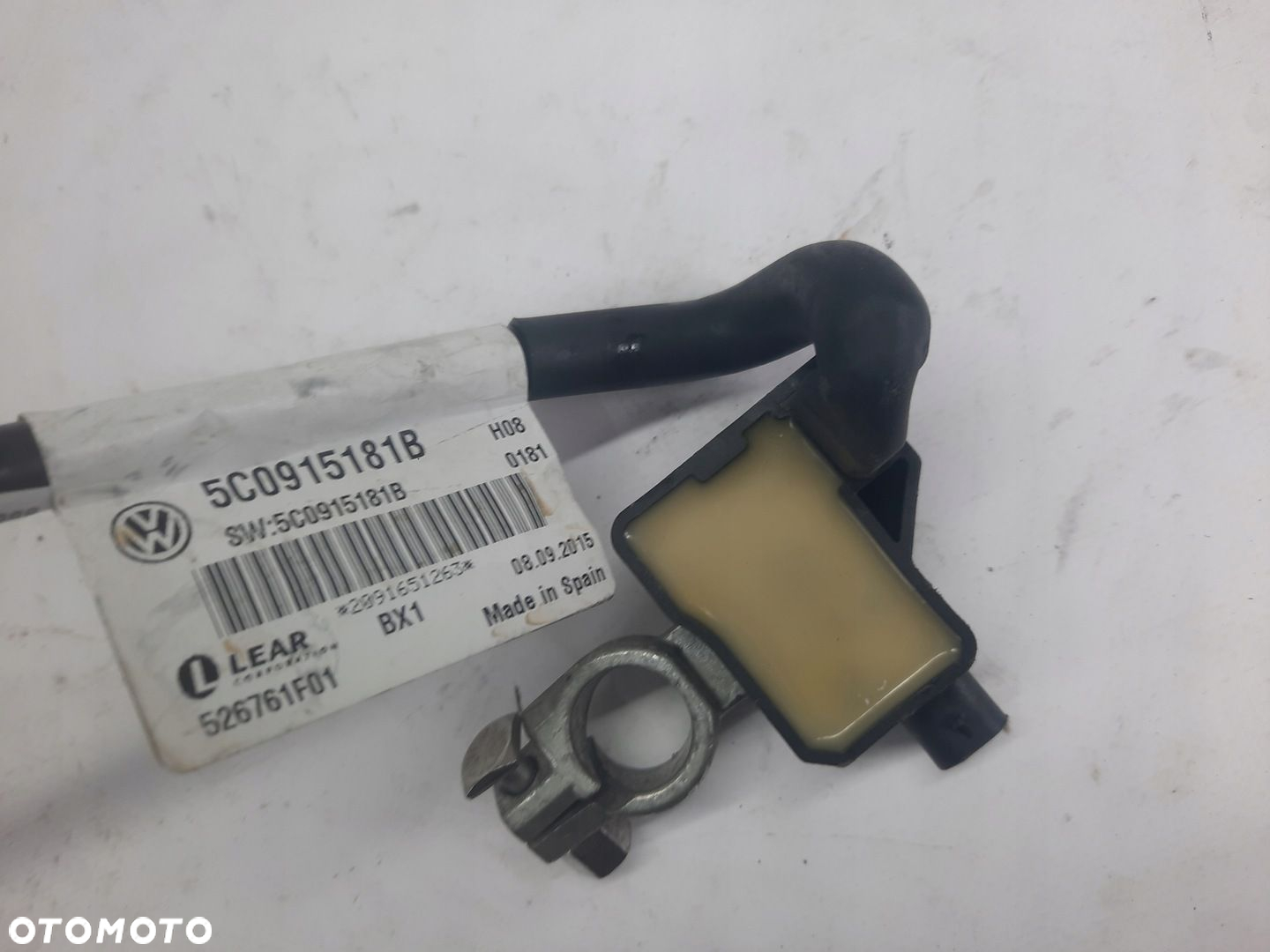 VW BEETLE JETTA 2.0 TDI KLEMA MINUSOWA AKUMULATORA - 2