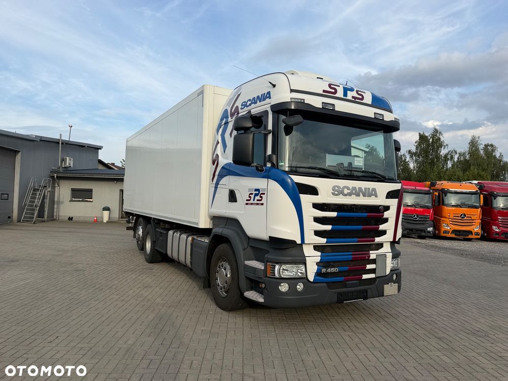 Scania R 450 KONTENER / IZOTERMA 7.45m - WINDA - 14