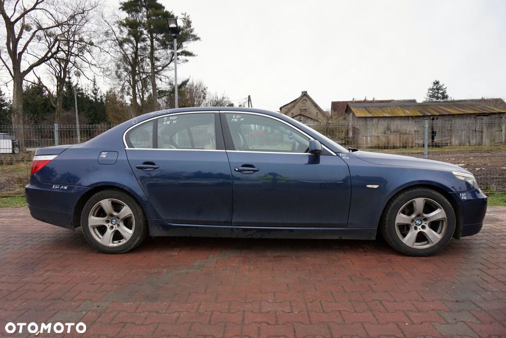 BMW 5 E60 LIFT LCI SEDAN 2009 A76 2.0 D N47D20A 177KM GS6-37DZ NIEBIESKI TIEFSEEBLAU na części - 7
