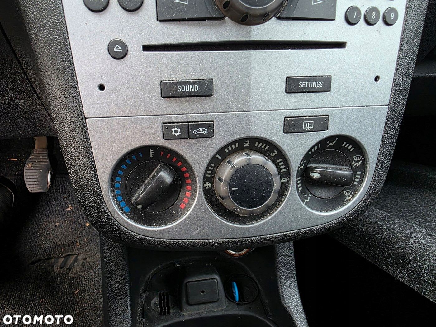OPEL CORSA D PANEL KLIMATYZACJI STEROWNIK NAWIEW - 1