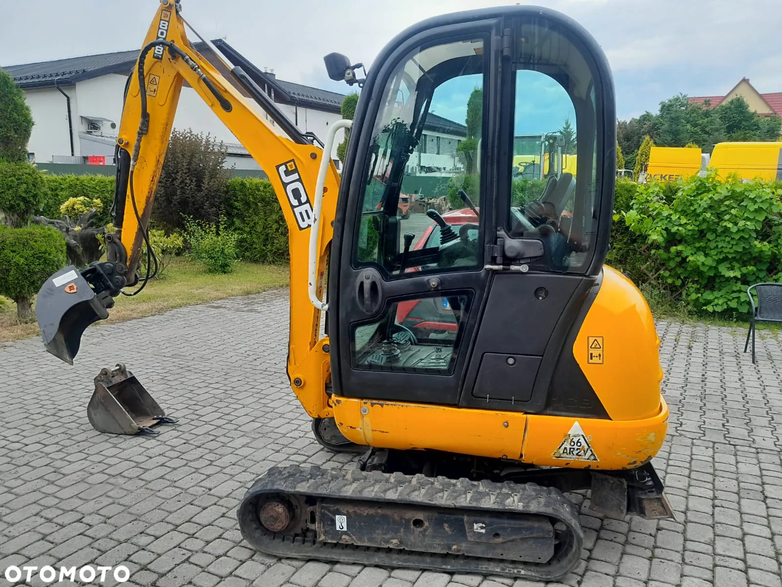 JCB 8018 minikoparka koparka gąsienicowa, 2017r. 1490mtg, łyżka hydrauliczna skandynawska. - 7