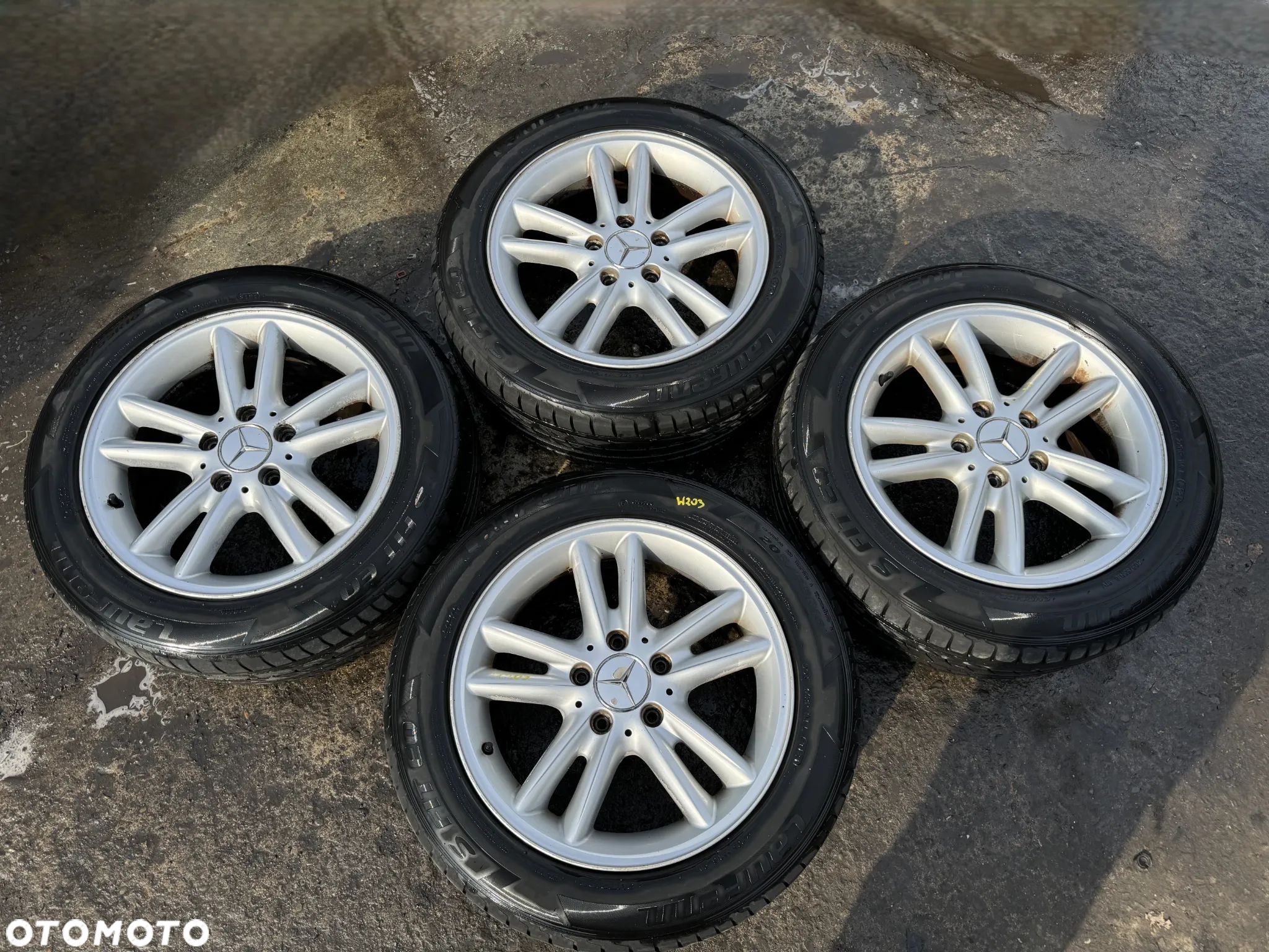 Koła felgi 16' Mercedes C-Klasa W203 7Jx16 5x112 ET37 OE - 1
