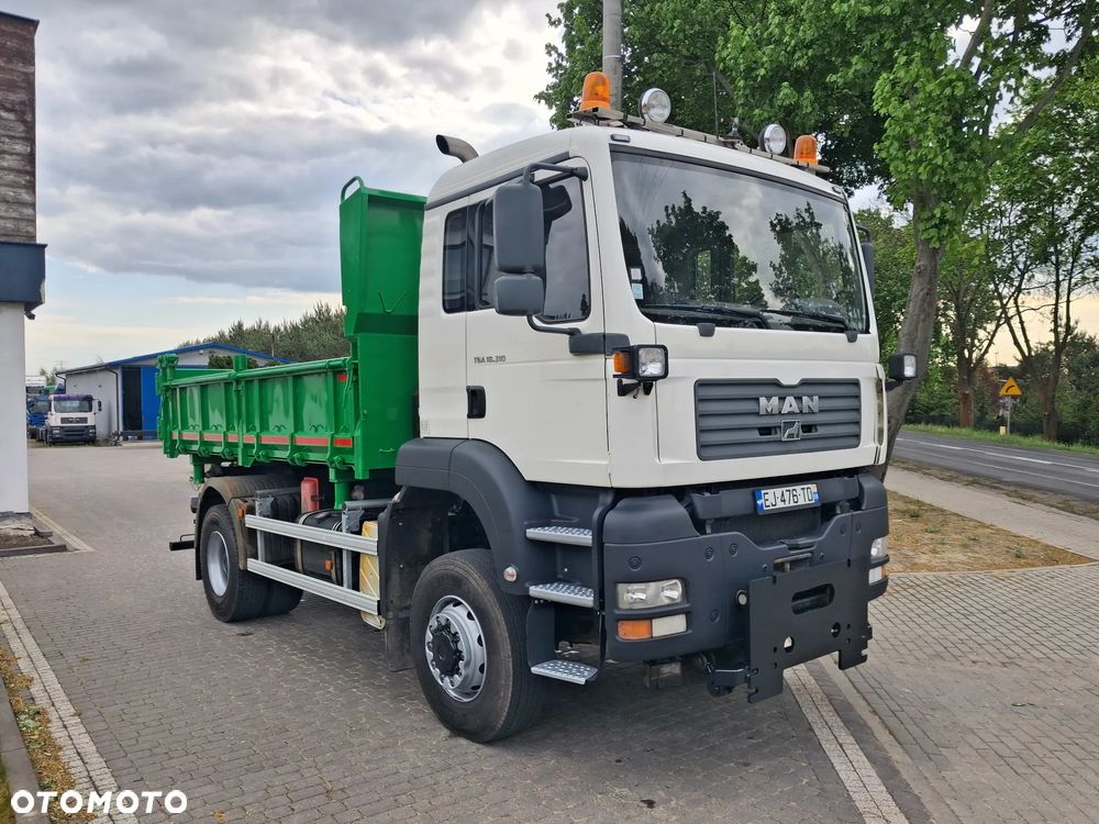 MAN 18.310 4x4 WYWROT HYDROBURTA 110TYS.KM - 2