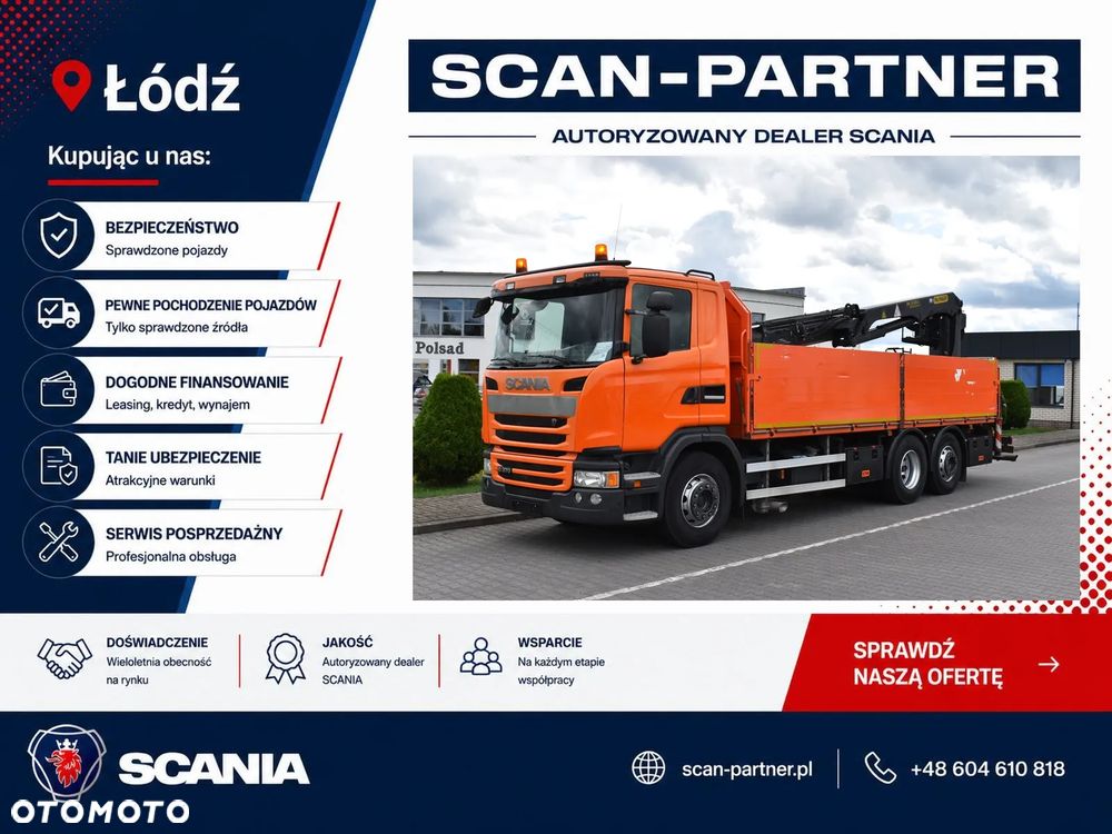 Scania G370 !! silnik 13 litrów !! PALFINGER !! - 1