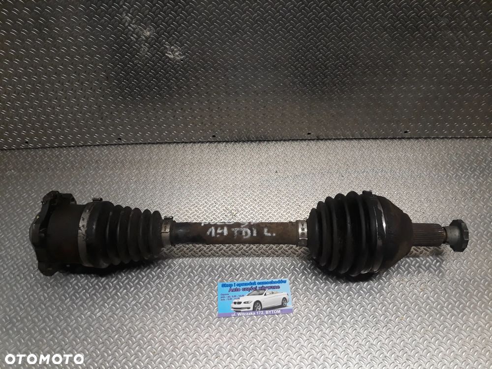 PÓŁOŚ LEWA VOLKSWAGEN POLO IV 9N 1,4 TDI
