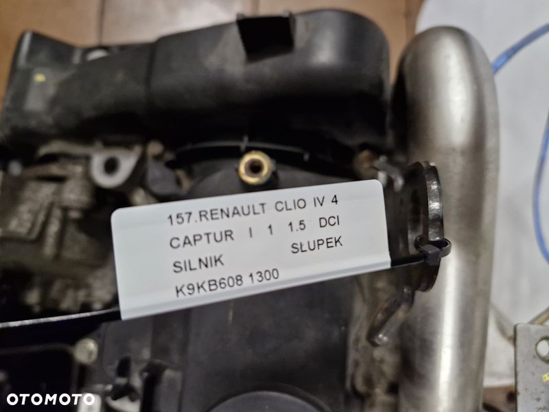 RENAULT CLIO 4 IV CAPTUR 1 I 1.5 DCI SILNIK SŁUPEK K9KB608 - 5