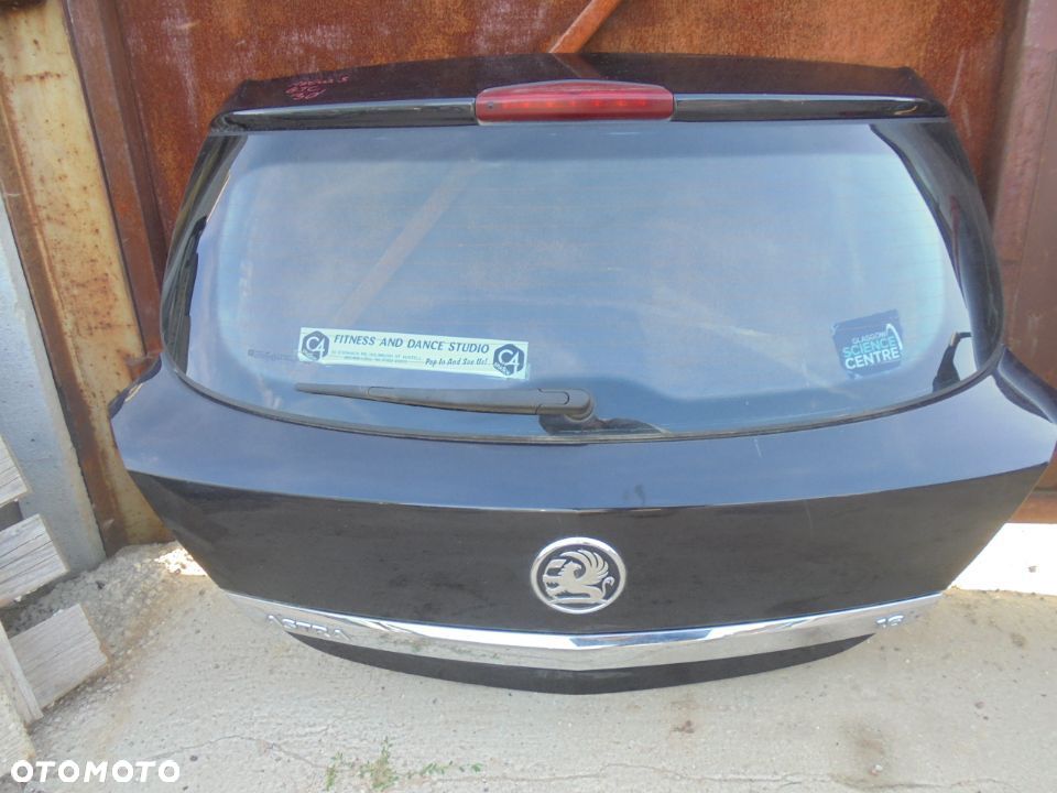 KLAPA TYLNA OPEL ASTRA 3 H III GTC ZAMEK SILNICZEK STOP TAPICERKA MIKROSTYK - 3