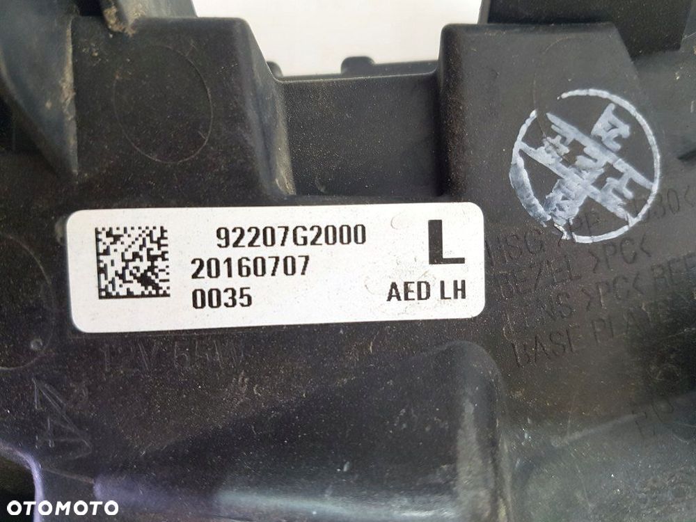 HYUNDAI IONIQ LAMPA HALOGEN DRL LED PRZÓD PRZEDNIA LEWA EUROPA ORYGINAŁ - 4