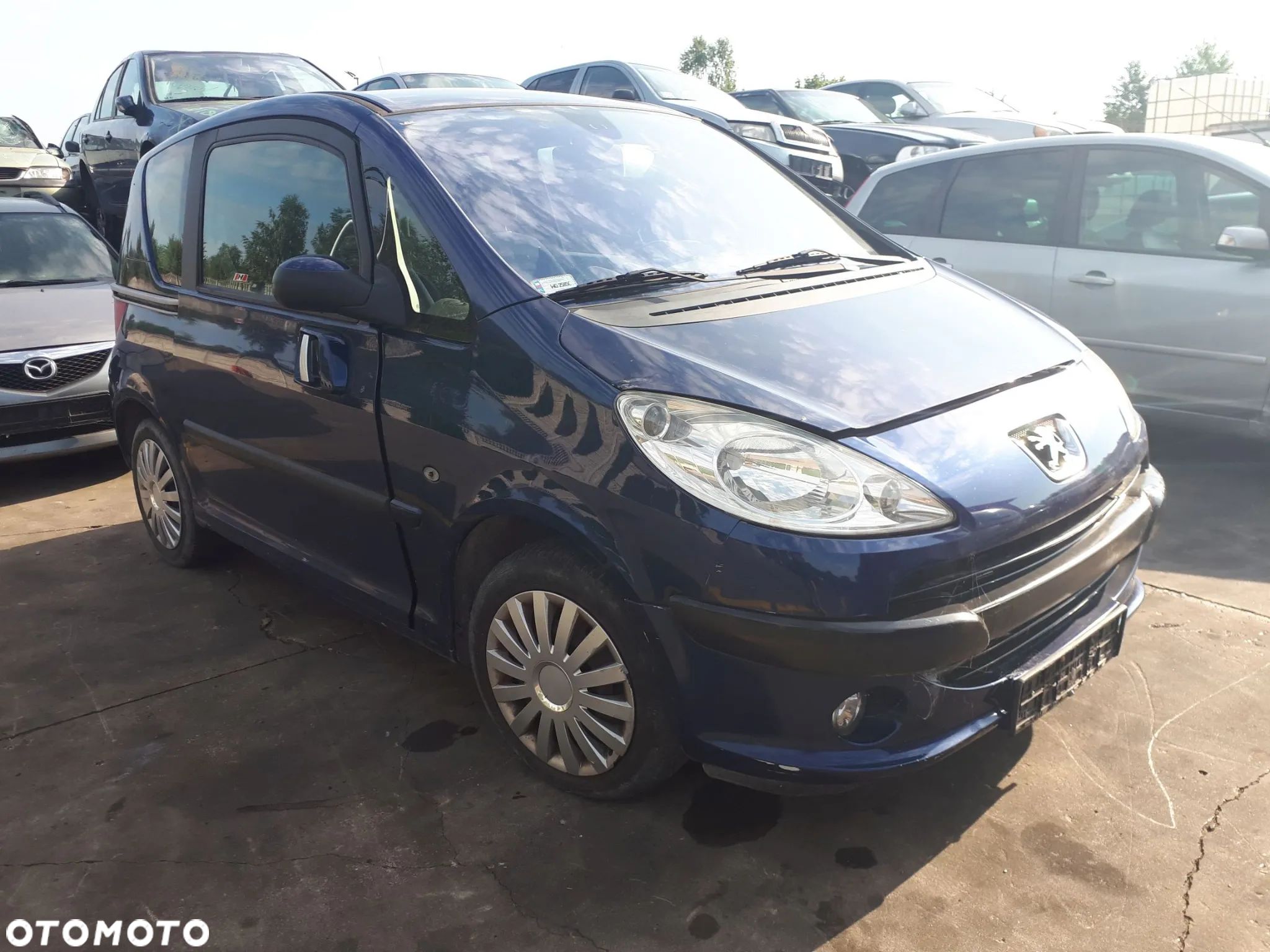 PEUGEOT 1007 1.6 16V 05-09 BŁOTNIK PRZÓD PRZEDNI PRAWY EGED - 1