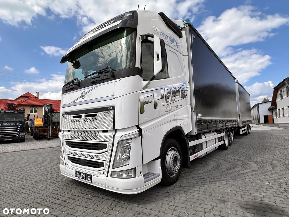 Volvo FH 500 GLOB XXL TANDEM ZESTAW WECON OCYNK SAF  7,72+7,72 - 12